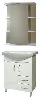 Тумба под раковину СанТа Элеганс 201103 65см белый